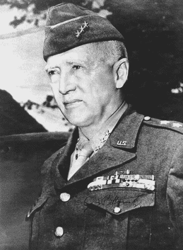 George S. Patton, Amerikaans pantsergeneraal. 